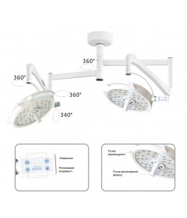 Світильник KD-2072D-2 5,500 K 