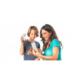 Пикфлуометр SMARTONE с многоразовой турбиной и мундштуком