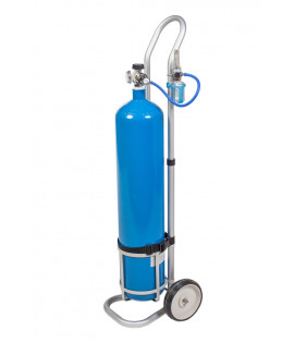 Баллоны кислородные с тележкой для транспортировки 10 л